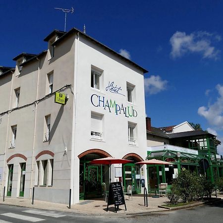 Logis Hotels Le Champalud Restaurant La Citadelle Oree-d'Anjou Экстерьер фото